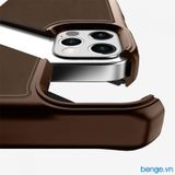  Bao Da iPhone 12 Pro Max ITSKINS Hybrid // Folio Leather Antimicrobial 
