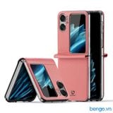  Bao da OPPO Find N2 Flip Dux Ducis Bril Series PU Leather 