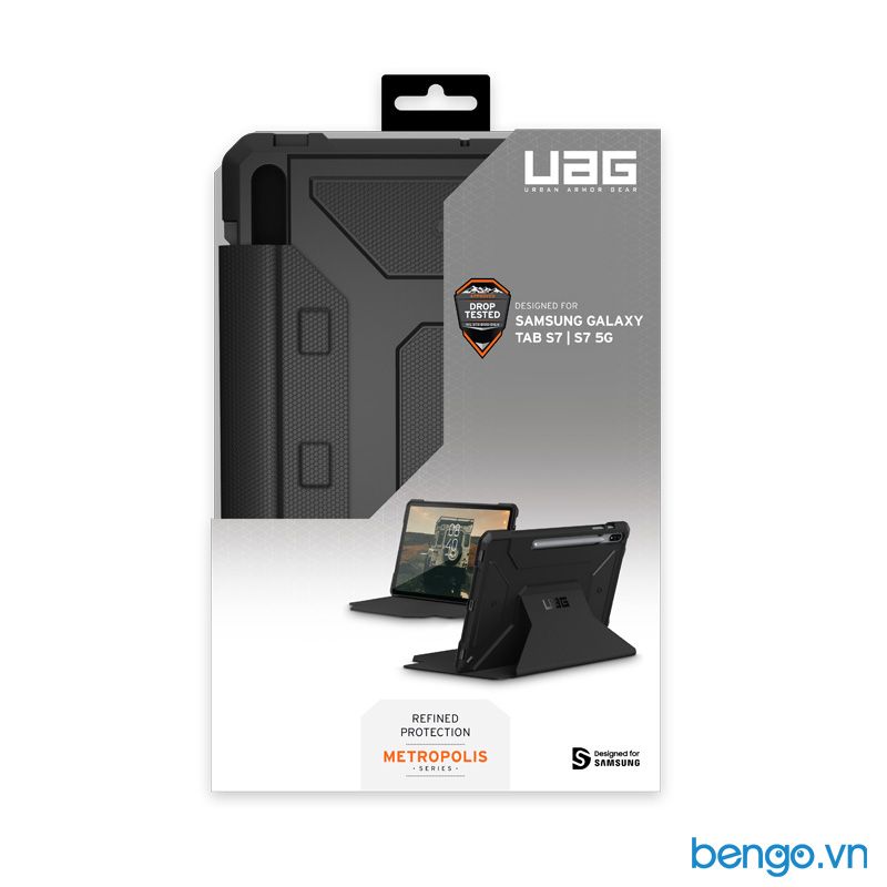  Bao da Samsung Galaxy Tab S7/Tab S8 UAG Metropolis 