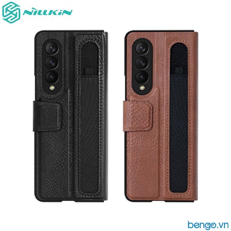  Bao Da Samsung Galaxy Z Fold 3 NILLKIN Aoge Leather 