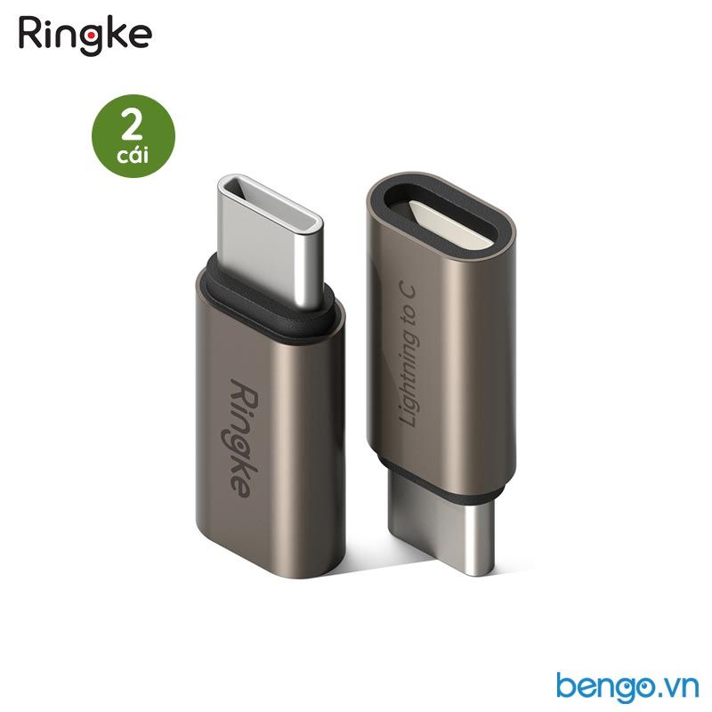  Bộ 2 đầu chuyển RINGKE Lightning to C OTG Adapter 