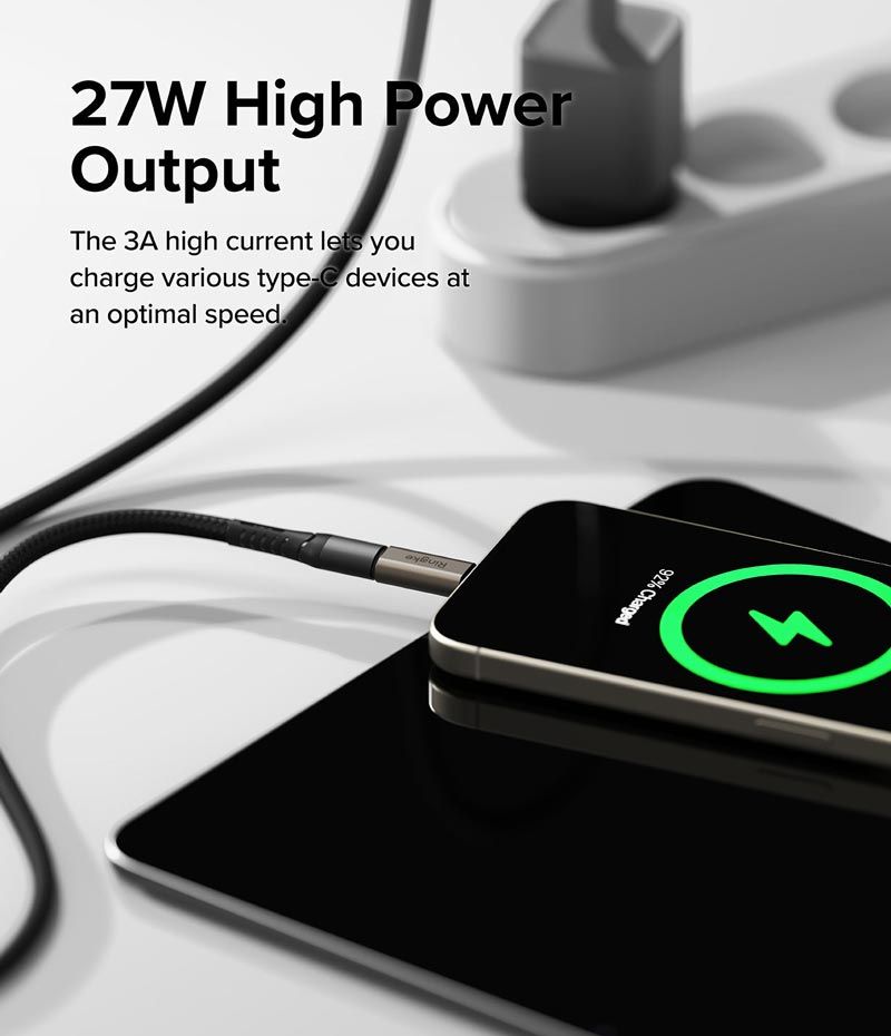  Bộ 2 đầu chuyển RINGKE Lightning to C OTG Adapter 