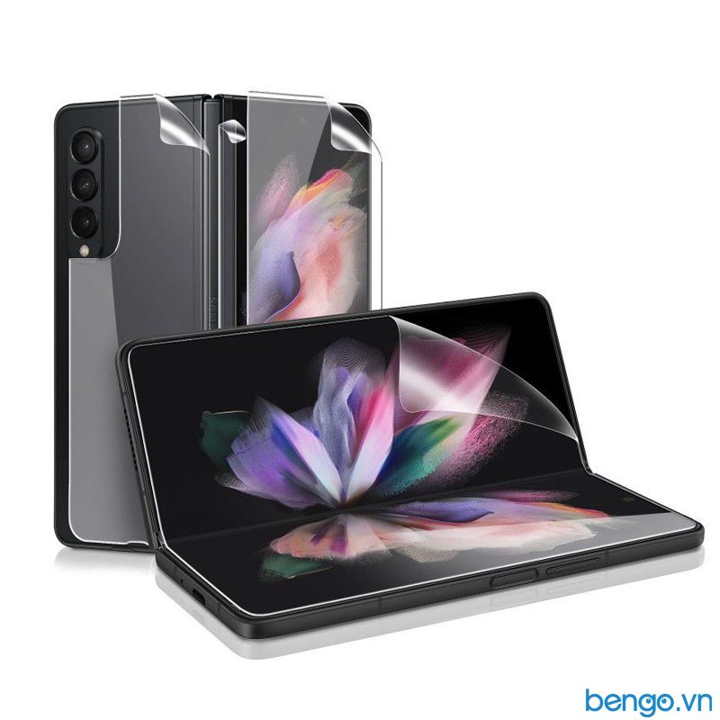  Bộ Dán Full ZEELOT 4 In 1 Cho Samsung Galaxy Z Fold 3 5G 