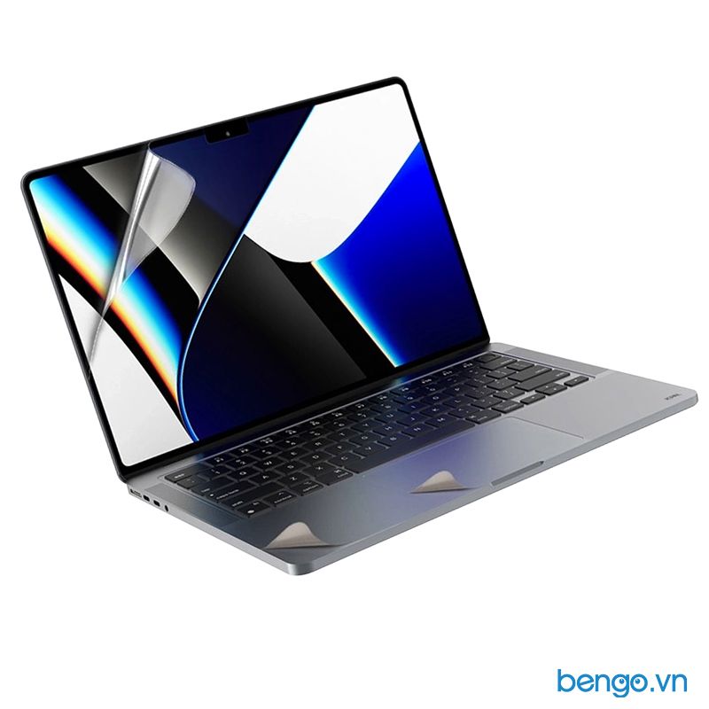  Bộ Dán Full JCPAL MacBook Air M2 2022 5 In 1 MacGuard 