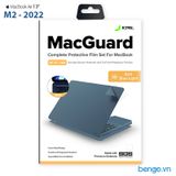  Bộ Dán Full JCPAL MacBook Air M2 2022 5 In 1 MacGuard 