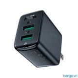  Sạc Nhanh ACEFAST A35 QC18W 2 Cổng USB-A (US) - Bảo Hành 24 Tháng 