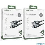  Cáp ACEFAST USB-A To USB-C Đầu Nối Hợp Kim Nhôm Dài 1.2m - C1-04 