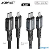  Cáp ACEFAST USB-C To Lightning MFi Đầu Nối Hợp Kim Nhôm Dài 1.2m - C1-01 