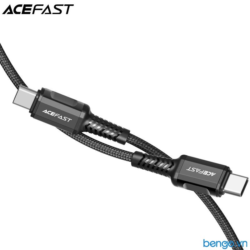  Cáp ACEFAST USB-C To USB-C Đầu Nối Hợp Kim Nhôm Dài 1.2m - C1-03 