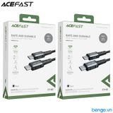  Cáp ACEFAST USB-C To USB-C Đầu Nối Hợp Kim Nhôm Dài 1.2m - C1-03 