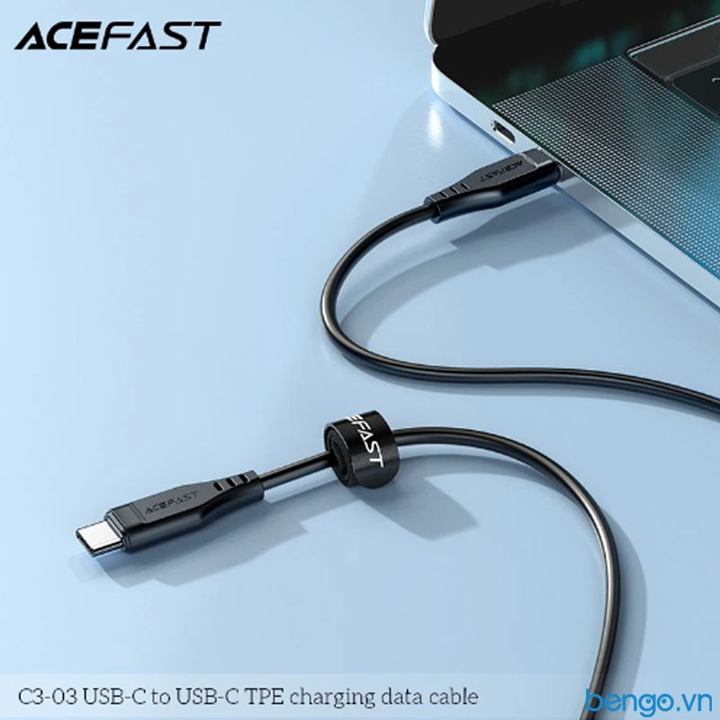  Cáp ACEFAST USB-C To USB-C Dài 1.2m - C3-03 