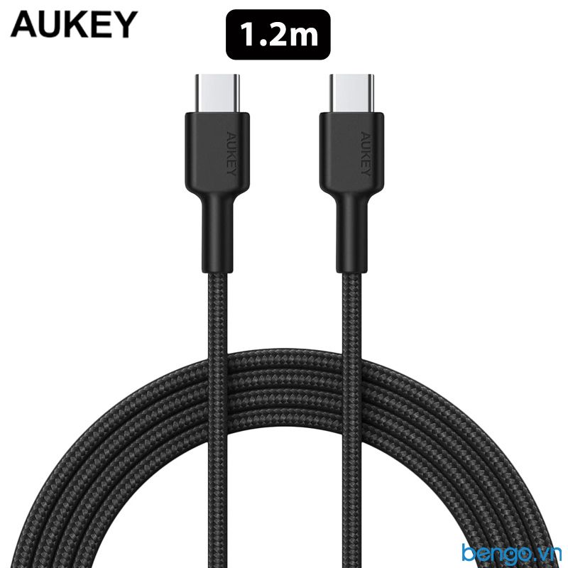  Cáp Aukey USB-C To USB-C 60W Dài 1.2m - CB-CD29 