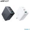 Sạc Nhanh ACEFAST A7 PD3.0 32W 2 Cổng USB-C+ USB-A (US) - Bảo Hành 24 Tháng