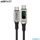  Cáp ACEFAST USB-C To USB-C Màn Hình Kỹ Thuật Số LED Dài 2m - C6-03 