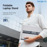  Giá đỡ laptop DuxDucis X-Shape Folding Laptop Stand - Silver 