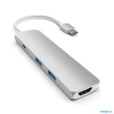  Cổng chuyển 4 in 1 Hyperdrive USB-C hỗ trợ HDMI 4K - GN22B 