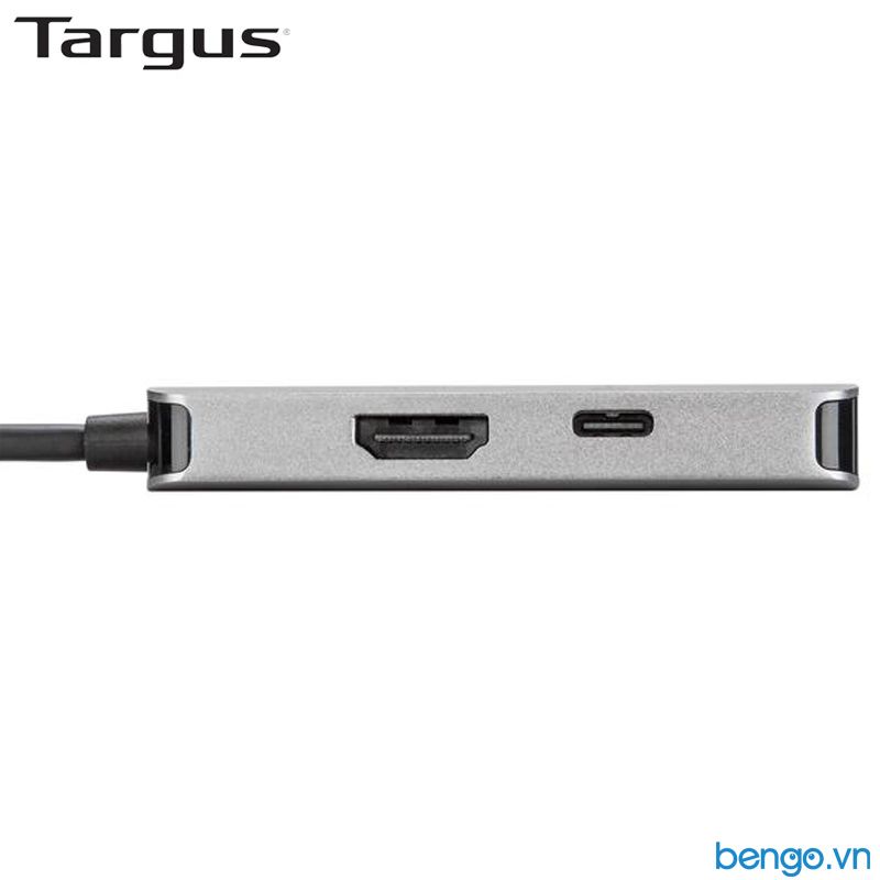  Cổng Chuyển TARGUS 3 In 1 USB-C To USB-A + USB-C + HDMI 4K - ACA948AP-51 