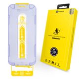  Cường lực iPhone 16 Pro Max Hoda Clear có khung dán/không có khung dán (hộp vàng) 