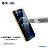  Dán cường lực iPhone 12 Pro Max MOCOLL 2.5D Full màn hình (trong suốt) 