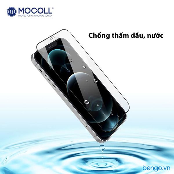  Dán cường lực iPhone 12 Pro Max MOCOLL 2.5D Matte Chống vân tay 