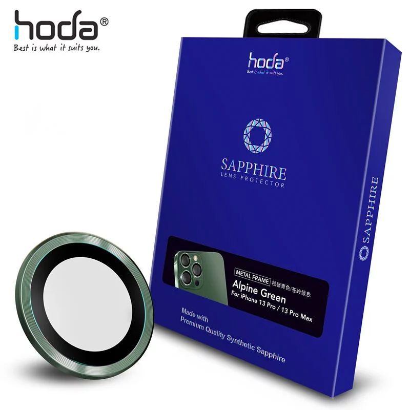  Dán cường lực bảo vệ camera HODA Sapphire iPhone 13 Pro/13 Pro Max 