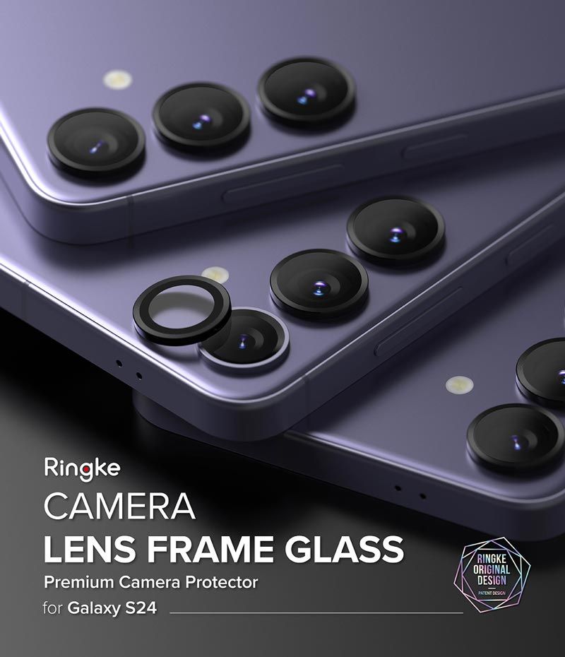  Dán camera Samsung Galaxy S24 Ringke Lens Frame Glass 