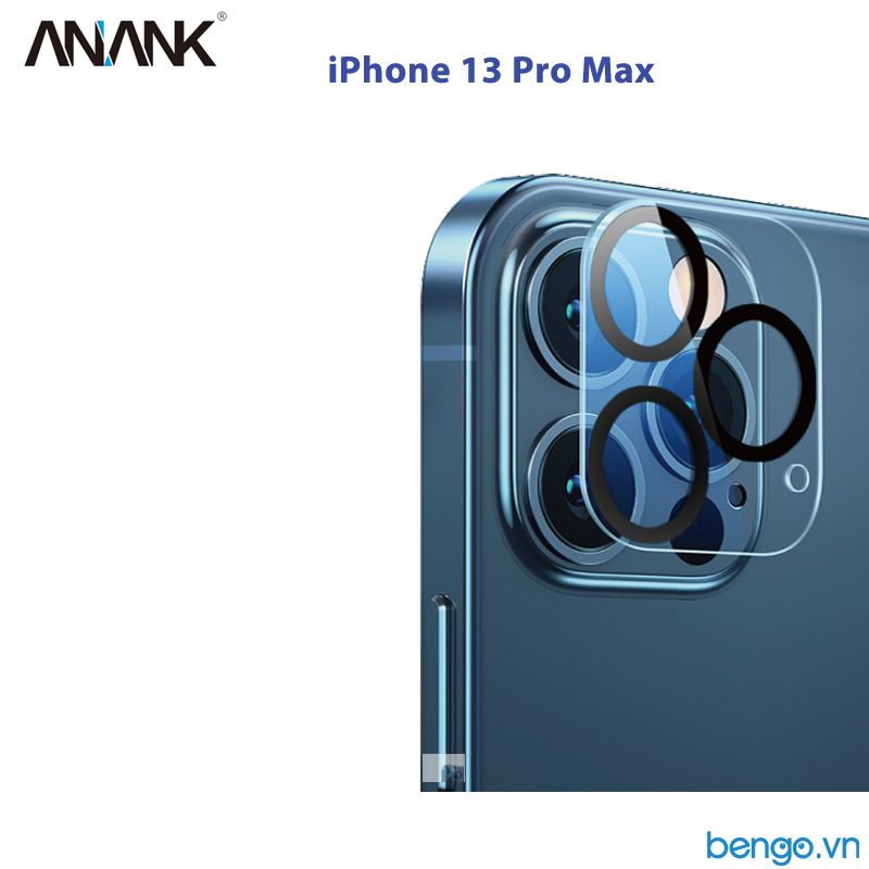  Dán Cường Lực Bảo Vệ Camera iPhone 14/14 Pro/14 Plus/14 Pro Max/13 Pro Max ANANK 3D 