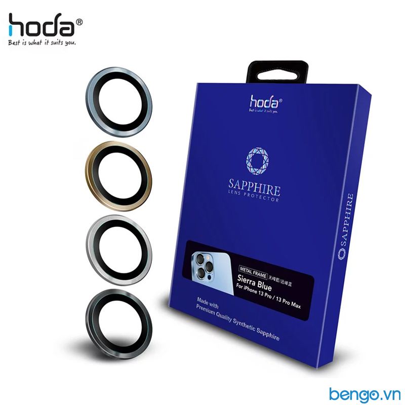  Dán cường lực bảo vệ camera HODA Sapphire iPhone 13 Pro/13 Pro Max 