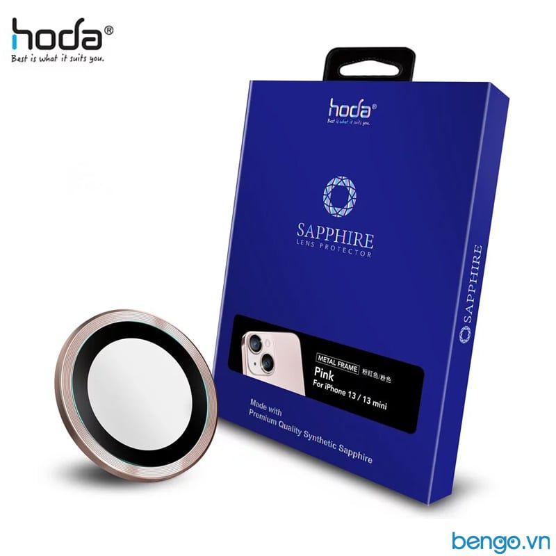  Dán cường lực bảo vệ camera HODA Sapphire iPhone 13/13 Mini 