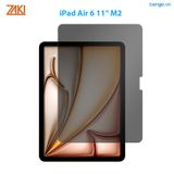  Dán cường lực chống nhìn trộm iPad Air 6 M3/M2 9H 2.5D hiệu Zaki 