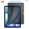  Dán cường lực chống nhìn trộm iPad Air 6 M3/M2 9H 2.5D hiệu Zaki 