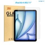  Dán Cường Lực Clear IPad Air 6 11" M2/Air 6 13" M2 2024 9H 2.5D Hiệu Zaki 