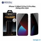  Dán màn hình cường lực iPhone 12 Mini/12 Pro/12 Pro Max MOCOLL chống nhìn trộm 