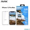 Dán Cường Lực iPhone 12 Pro Max ANANK 2.5D Full Viền Đen