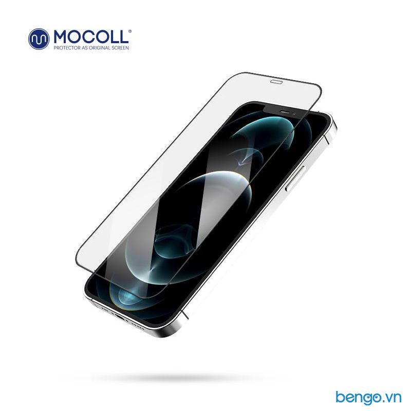  Dán cường lực iPhone 12 Pro Max MOCOLL 2.5D Full màn hình 