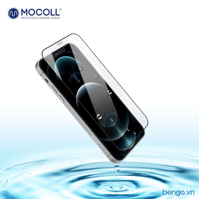  Dán cường lực iPhone 12 Pro Max MOCOLL 2.5D Full màn hình 