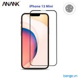  Dán Cường Lực iPhone 13 Mini ANANK 2.5D Full Chống Vân Tay 