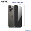 Dán Cường Lực iPhone 13 Pro Max ANANK 2.5D Full Viền Đen