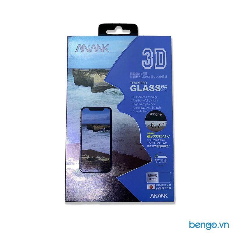  Dán Cường Lực iPhone 13 Mini ANANK 3D Full Clear 