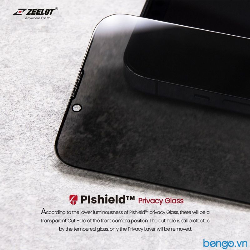  Dán Cường Lực iPhone 13/13 Pro/13 Pro Max ZEELOT PIshield Nebula Chống Nhìn Trộm 