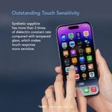  Dán Cường Lực HODA Sapphire iPhone 14 Pro/14 Pro Max Với Dust-Free Helper 