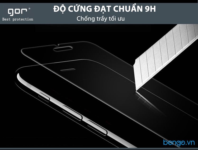  Dán Cường Lực Màn Hình + Mặt Lưng Vân Carbon IPhone SE 2020 GOR (Hộp 4 Miếng) 