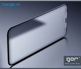  Dán Cường Lực IPhone 12 Pro Max GOR AG Chống Vân Tay (Tặng Mặt Lưng + Viền PPF Carbon) 
