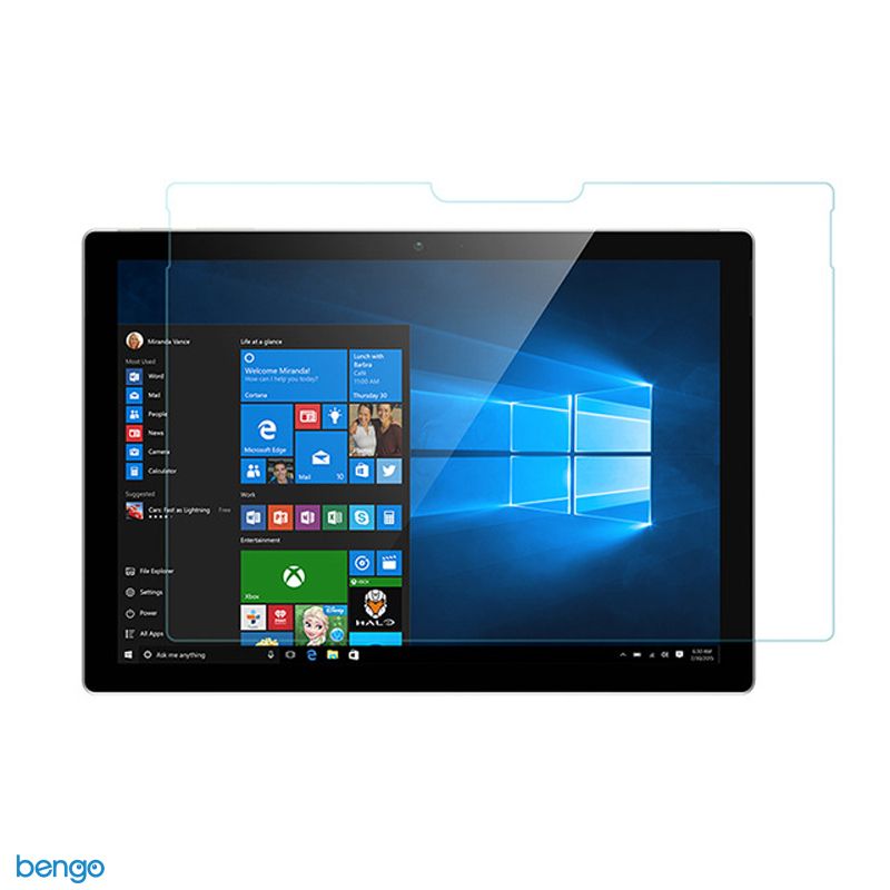  Dán cường lực Microsoft Surface Pro 7+/Pro 7/Pro 6/Pro 5/Pro 4 JCPAL iClara 