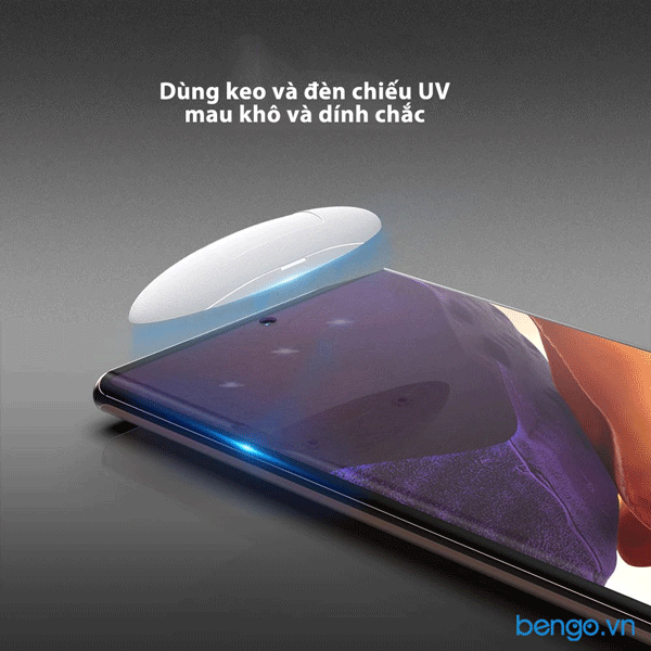  Dán Màn Hình Cường Lực Samsung Galaxy Note 20 Ultra 3D Full Keo UV 