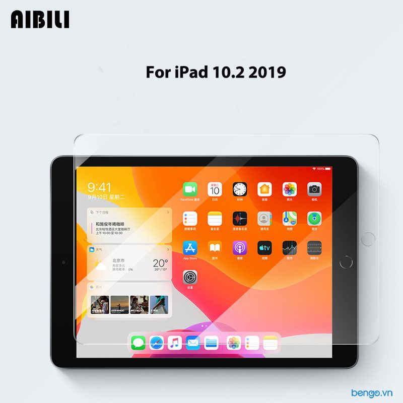  Dán màn hình cường lực iPad 10.2 (Gen 9th/8th/7th) 9H 