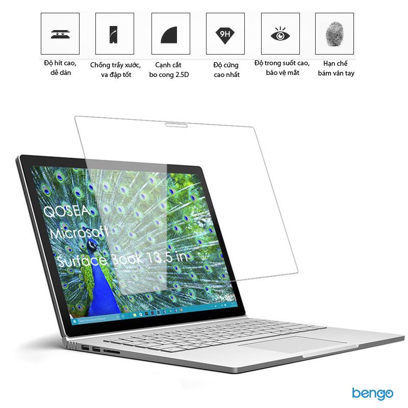  Dán màn hình cường lực Microsoft Surface Book 1/2/3 13/15