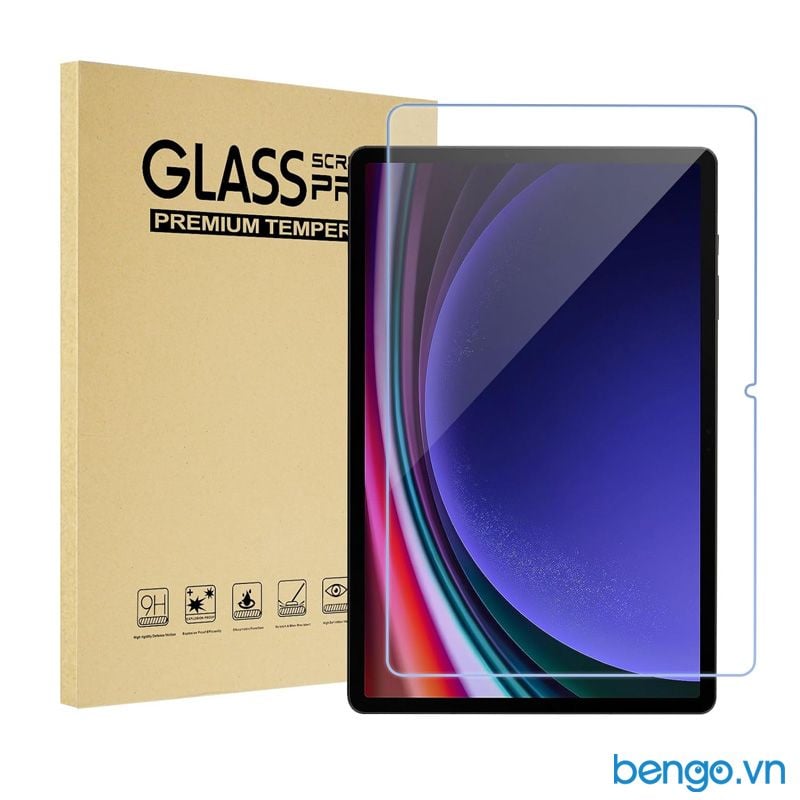 Dán màn hình cường lực Samsung Galaxy Tab S10 FE Plus/S10 FE/S9/S9 FE/Tab S9 Plus/Tab S9 Ultra 9H 
