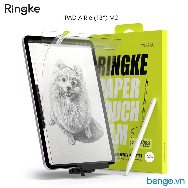  [Combo 2] Dán màn hình iPad Air 6 M3/M2 RINGKE Paper Touch Film 