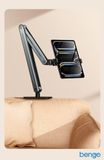  Giá đỡ xem phim kê đầu giường, sofa 3 in 1 360 dùng cho iPad/Tablet/điện thoại hiệu Zaki 